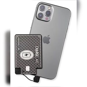 ChargeCard 2300mah Ultra Thin Credit Size Portable Charger AV10 - -New!